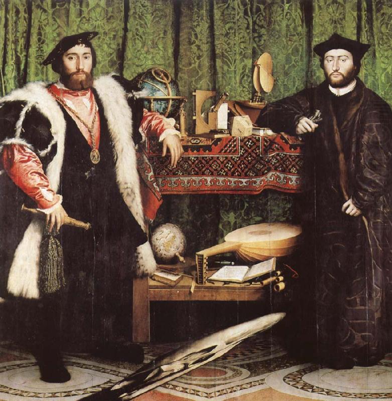 The French Ambassadors, HOLBEIN, Hans the Younger